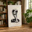 Cobra in Hood Japandi - Wrapped Canvas-8593008-8593010
