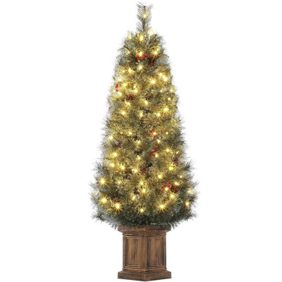 54' H Lighted Artificial Christmas Tree