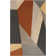 Jahiem Abstract Handmade Tufted Wool Burnt Orange Area Rug