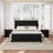 Abner Solid Wood Platform Bed-112013487-112013490
