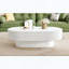 Table basse ovale élégante de 43,3 po-129190124