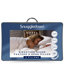 Goose Feather Down Pillow Set 2 Pack Medium Support Back Sleeper 230 TC Cotton Cover Luxurious Hotel Snuggledown