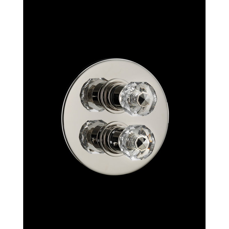 Gemstone Thermostatic Mixer, Chrome