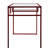 Yasin Glass Top & Writing Desk-1310328221