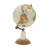 Mango Wood Educational/Geographic Earth White Globe