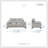 Dontario Modern & Contemporary Top Grain Leather 2-Piece Living Room Set with High-Density Foam, Exposed Metal Feet & Premium Seating Surfaces-815281685