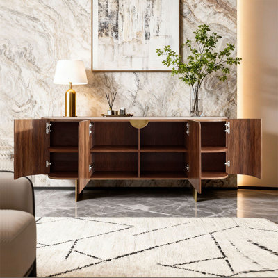 Italian minimalist entrance hall cabinet