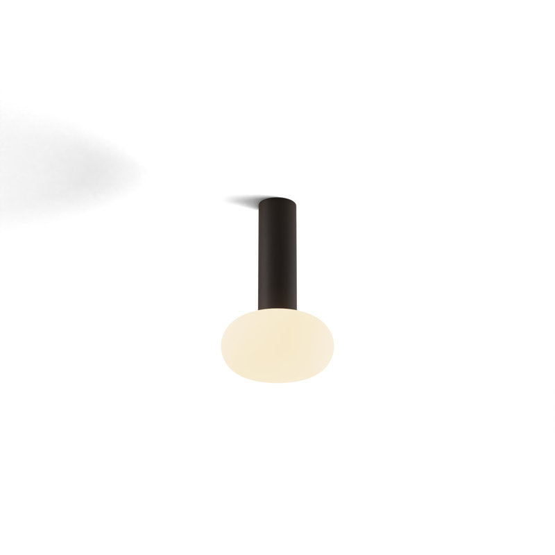 Combi 1 - Light LED Pendant, Matte Black, 6" H x 4.5" W