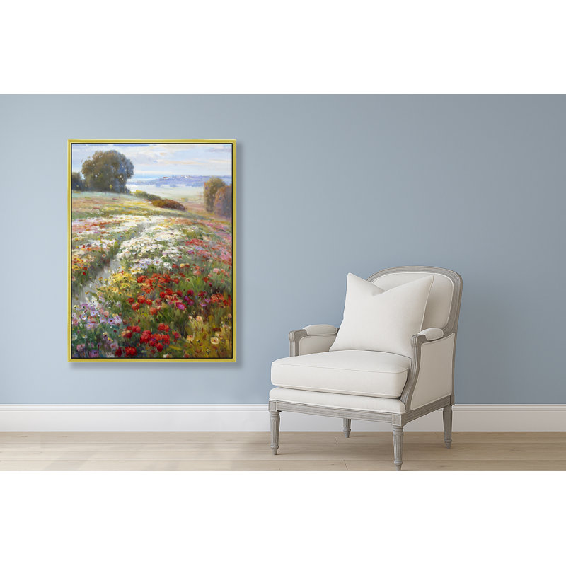 Valley Of Summer Color Print, 38" H x 26" W, Gold