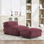 Grand canapé-lit avec repose-pieds Lounger-130375435