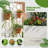 Metal Planter Box with Trellis-525128309