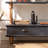 Roman Column Design Mid-century Standing Bookcase