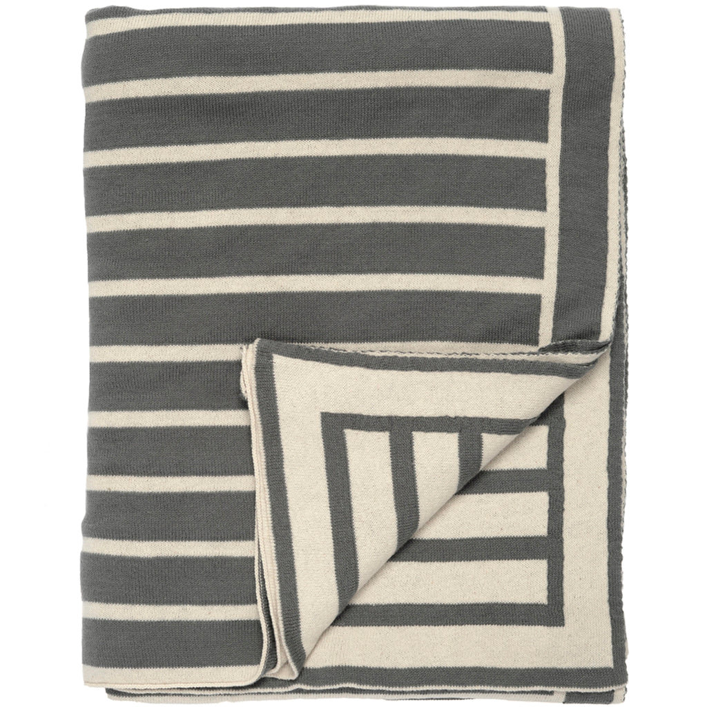 Beach Stripe Cotton Throw Darzzi