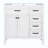 Falon 35.98'' Single Bathroom Vanity with Ceramic Top-559931487