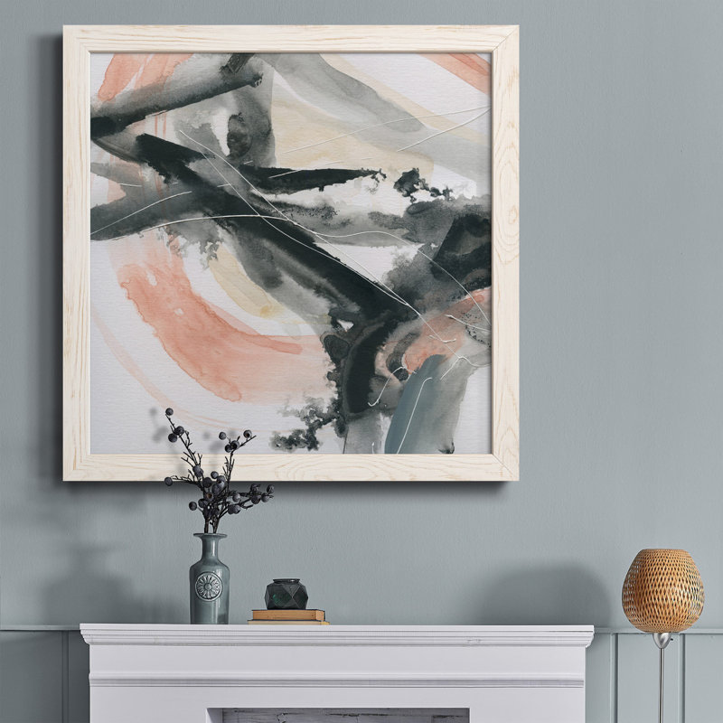 Bouquet de grâce à la maison - Couronne encadrée de qualité supérieure - prête à être accrochée, H 17 po x l 17 po x P 1,5 po