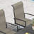 Patio Dining Set with Rectangular Dining Table and  Padded Swivel Chairs-463449462