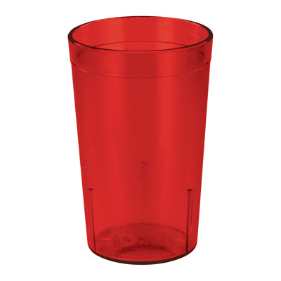 Textured Tumblers Pebbled Plastic Drinking Glass