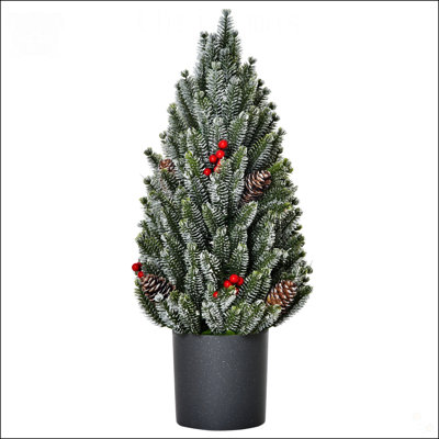 Arbre de Noël artificiel miniature 18 po
