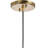 Luminaire sphère suspendu 1 lumières simple Kasey