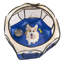 Parc pour animaux PETMAker, enclos pour chiots et petits chiens pliables d'intérieur et d'extérieur avec panneaux en filet, plateau à fermeture à glissière, sac de transport, cage de voyage légère pour le camping-70781645-70781644