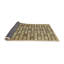 Tapis olive à motif géométrique Schacht-1992953659