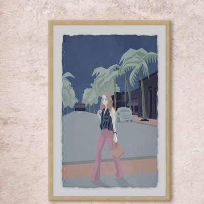 Palm Fashion - Single Picture Frame Print