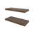 Grey Walnut Floating Shelf
