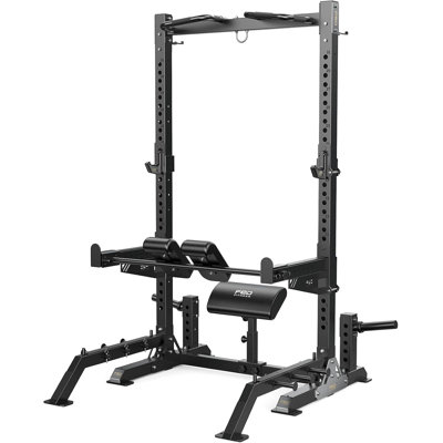 FED Fitness Flybird Series SR2 Multi-Function Power Rack, 1100 lb Capacity, 6-in-1 Design and 59 in Extended Base for Home Gym