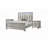 King Size Wooden Panel Bed-468676281