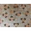 Warm Cream Color Antique Floral Pattern Mongolian Wool Pile Area Rug