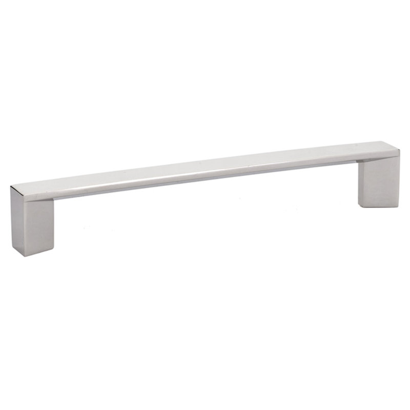 Emtek Trinity Cabinet Pull 8" cc, 6", Polished Nickel