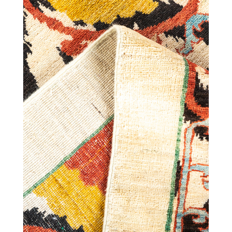 Suzani One-of-a-Kind 9'10" X 10'3" Area Rug