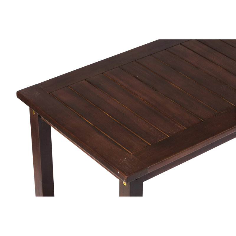 Jardin, balcon, bureau de garage - couleur brun riche et bois fonctionnel pour poste de travail