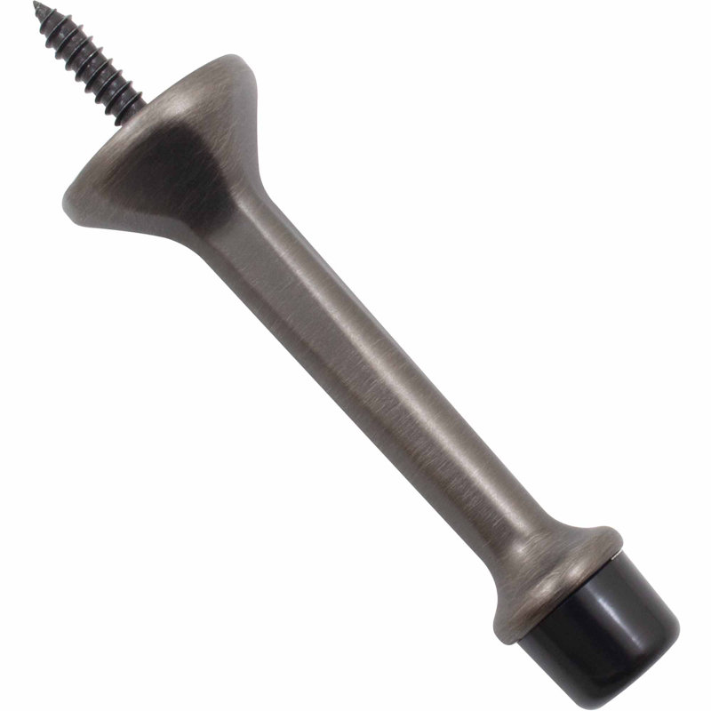 Butée de plinthe en zinc, Nickel antique