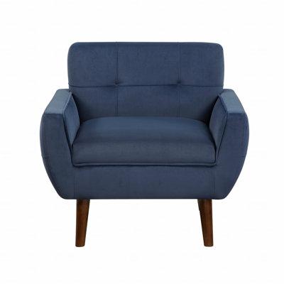 Upholstered Accent Chair Tufted Contemporary Armchair Comfy Chair