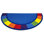 KidCarpet.com Colors Semicircle Classroom Rug, 6'x12' Semicircle - Class 1 Fire Rated, Oeko-Tex certified commercial-grade nylon semicircle rug - strong, durable edging for corners and nooks