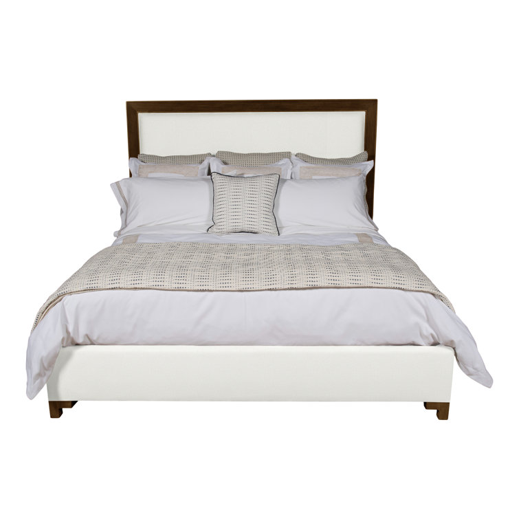 Louise/Lawrence King Upholstered Low Profile Panel Bed
