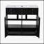 Solid Wood Frame Bathroom Storage Cabinet-589570655