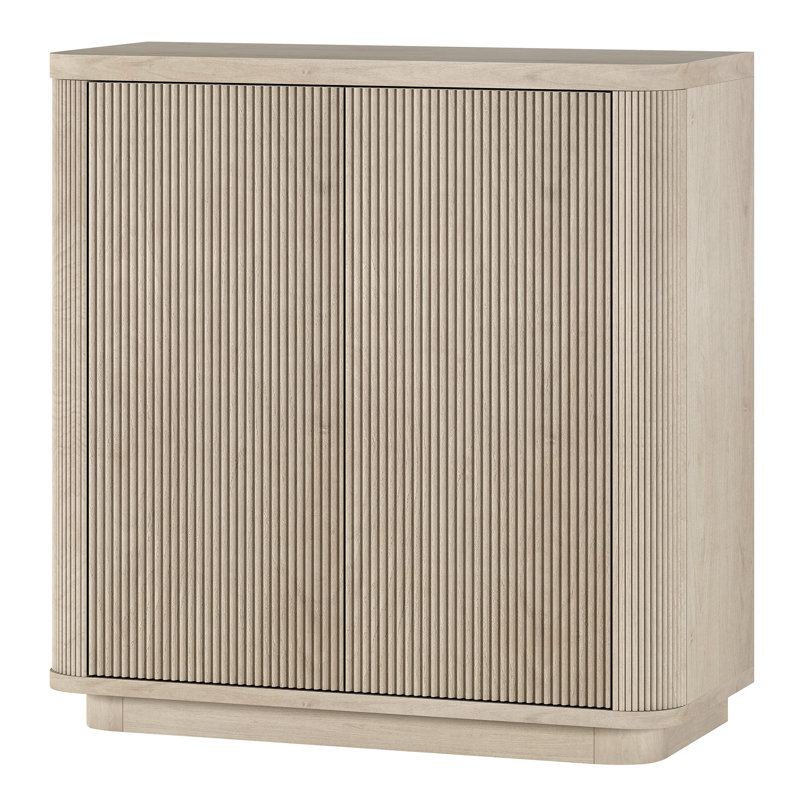 Alhassane 2 - Door Square Accent Cabinet, White