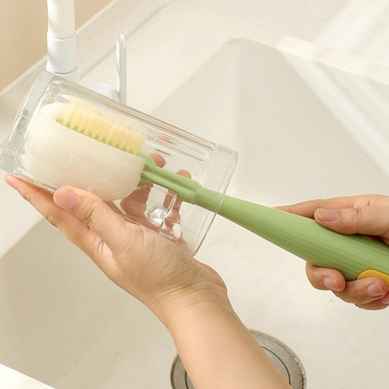 Brosse de nettoyage pour gobelet d'eau, Vert