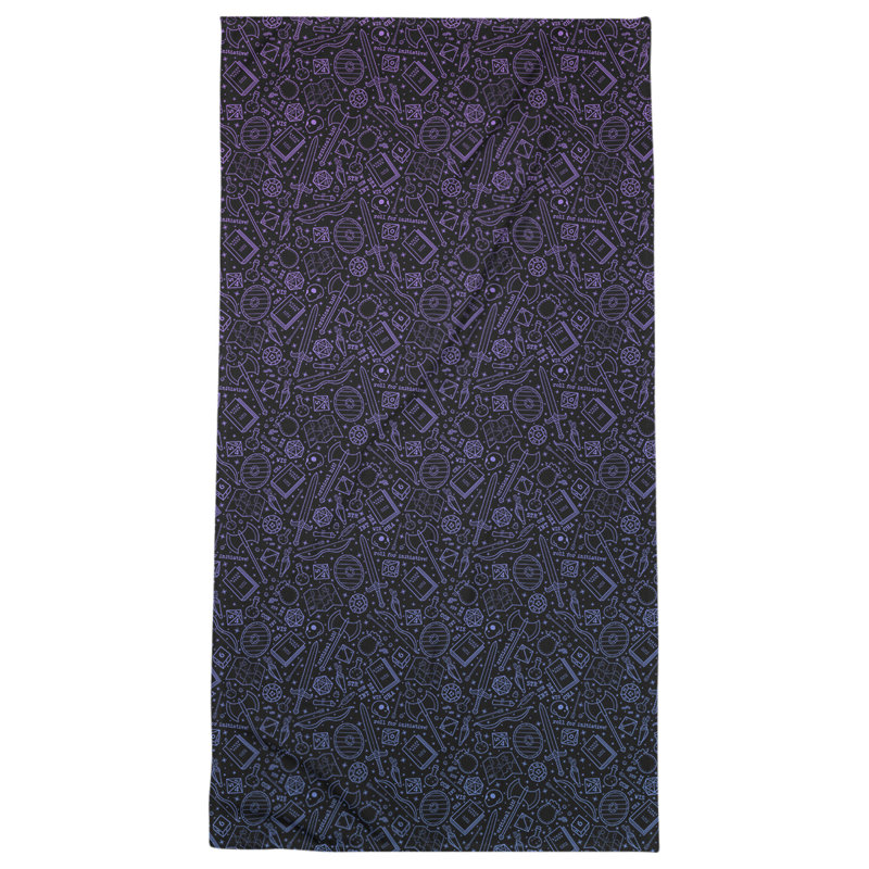 Katelyn Elizabeth Beach Towel, Purple/Blue Ombre