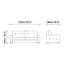 220'' Upholstered Convertible Sofa