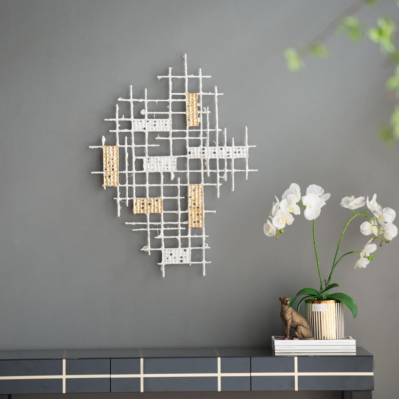 31.7x1.6x23.6" Wall Decor
