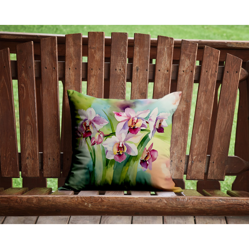 Other/No Pattern Outdoor Throw Pillow, 14" H x 14" W