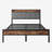 Size Bed Frame, Storage Headboard With Charging Station, Solid And Stable, Noise Free, No Box Spring Needed, Easy Assembly-1031779869