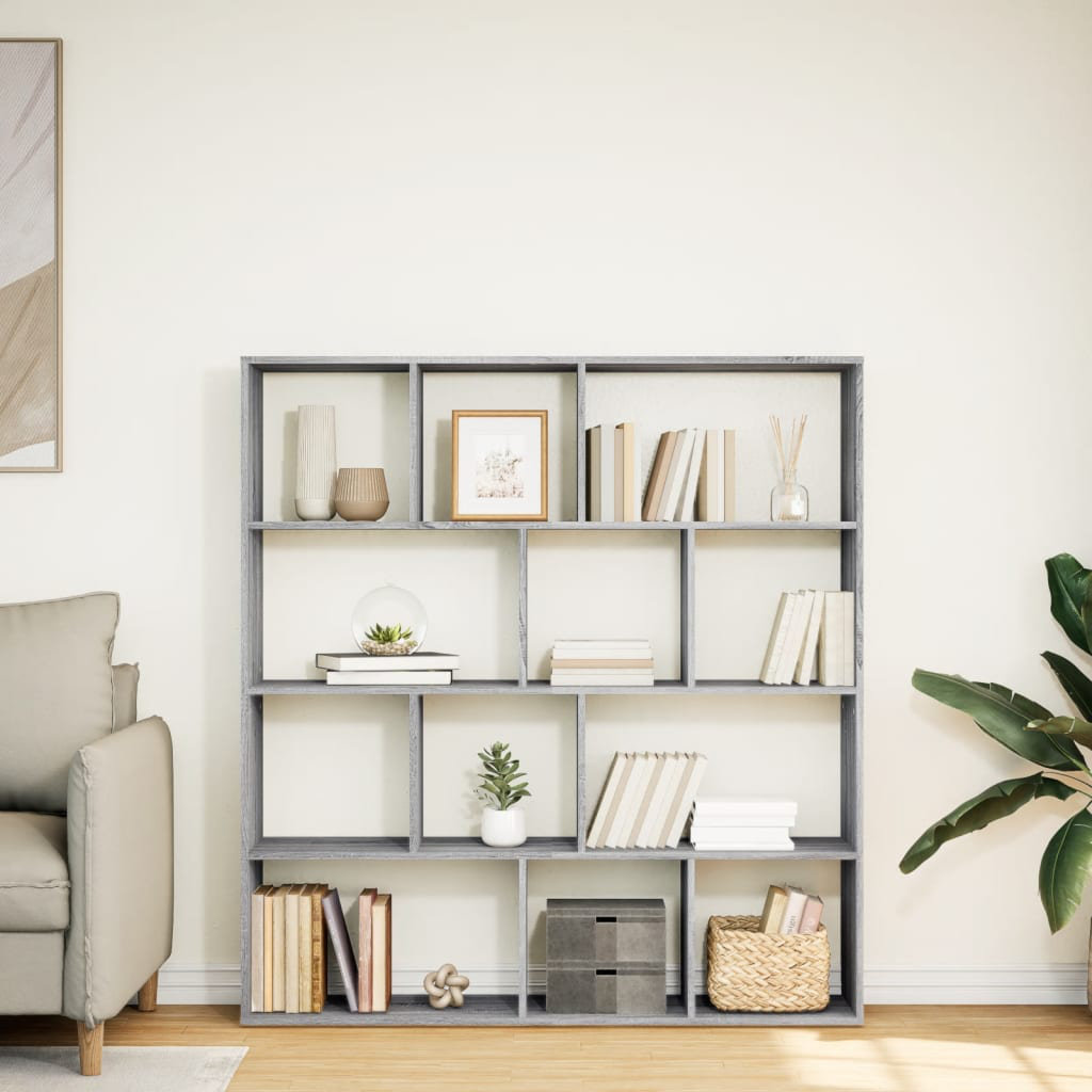 Atyana 141.5cm H x 132cm W Book Cabinet Bookcase