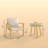Patio Set,3 Piece Outdoor Bistro Set