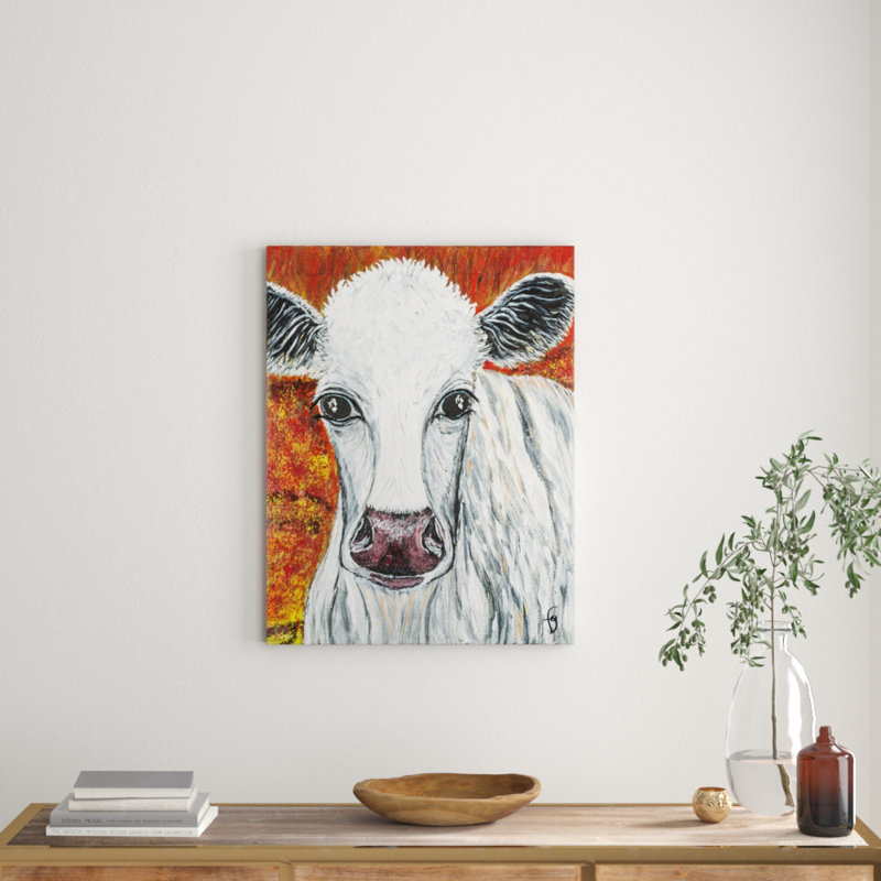 France Gilbert - Wrapped Canvas Painting, 79cm H x 61cm W