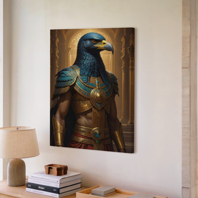 Toile, voici la description du produit et optimisation Seo pour votre divinité Horus