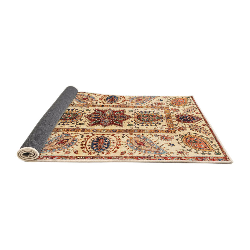 Tapis abstrait moderne 3380, Rond 7 pi
